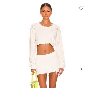 Seroya Cropped Devin Sweater Set XS